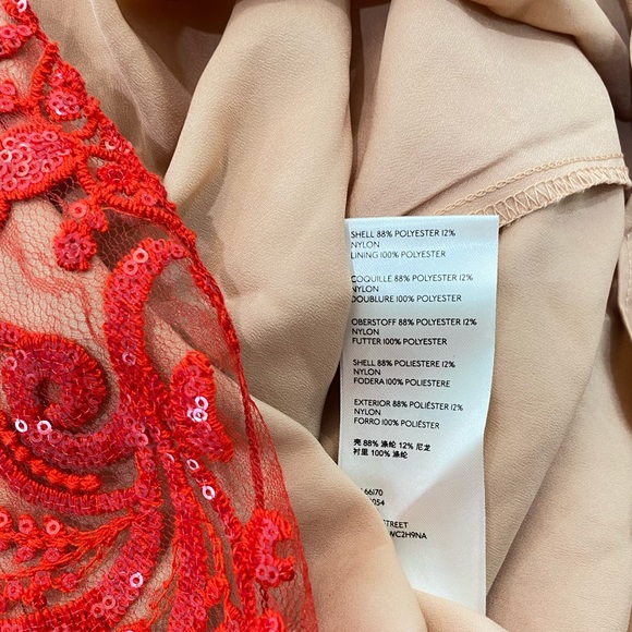 Free People Red Sequin Night Shimmers Mini Dress - Picture 17 of 17